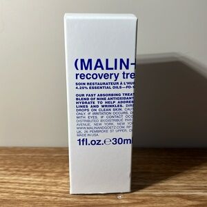 Malin + Goetz recovery treatment oil.